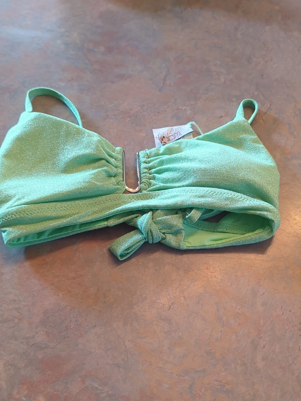 BECCA Mint Green Bikini Top